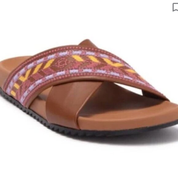 JOHNNY WAS Alessi Sandal In Cuoio - Picture 1 of 3